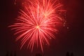 4th of July Fireworks in Eagle Point, Oregon Royalty Free Stock Photo