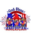 4th of July, Independence Day God Bless American,