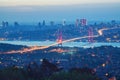 15th July Martyrs Bridge, Bosphorus Bridge in Istanbul,