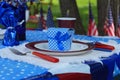 4th of July outdoor Picnic Celebration