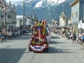 4th of July Parade Skagway Alaska Royalty Free Stock Photo