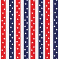 4th of July Stars Abstract Seamless Pattern, colored as USA Flag. Vector Illustration of Stars Background for Celebration Holiday Royalty Free Stock Photo