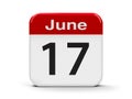 17th June Calendar