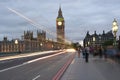 26th June 2015: London, UK, Big Ben or Great Clock Tower or Palace of West Minister or UK Parliament at night
