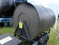 Model of Barnes Wallis`s Upkeep bouncing bomb.