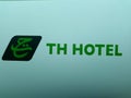 TH Logo | TH HOTEL Royalty Free Stock Photo