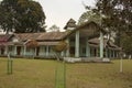 17th March, 2023, Kaziranga, Assam, India: Beautiful heritage bungalow Banasree Tourist Lodge of Assam Tourism at Kaziranga