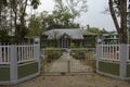17th March, 2023, Kaziranga, Assam, India: Beautiful heritage inspection bungalow of Assam Tourism at Kaziranga National Park,