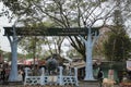 17th March, 2023, Kaziranga, Assam, India: Entry gate at Kohra Range in Kaziranga National Park