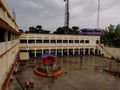 16th May 2021, Bihar India , Empty school building in an Indian rural village