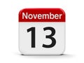 13th November