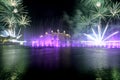 13th november 2020 ,the pointe ,dubai. View of the spectacular fireworks and the colorful dancing fountains during the diwali