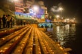 Dev diwali celebration at varanasi india