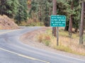 45th Parallel in eastern Oregon
