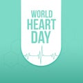 29th sept world heart day poster for global awareness an support