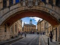 The Sheldonian Theatre and the Clarendon Building.