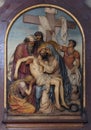 13th Stations of the Cross,Jesus ` body is removed from the cross