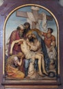 13th Stations of the Cross,Jesus ` body is removed from the cross