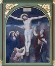 12th Stations of the Cross, Jesus dies on the cross