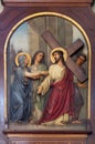 4th Stations of the Cross, Jesus meets His Mother