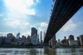 59th Street Bridge(Ed Koch Queensboro Bridge) Royalty Free Stock Photo