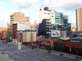 10th Street in Chelsea, New York from High Line Park