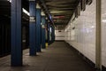 110th Street Subway station in Manhattan, New York City Royalty Free Stock Photo