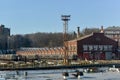 240th Street Train Yard (Van Cortlandt Yard) Royalty Free Stock Photo