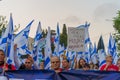 19th week of anti-government protest in Haifa