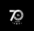 70th Years Anniversary Celebration Design