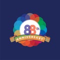88th Years Anniversary Celebration Design