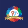 97th Years Anniversary Celebration Design
