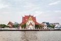 Tha Chang pier on the Bangkok, Thailand