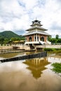 Tha Chomphu dam in Lamphun province