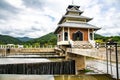 Tha Chomphu dam in Lamphun province