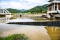 Tha Chomphu dam in Lamphun province