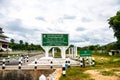 Tha Chomphu dam in Lamphun province