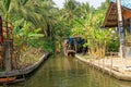 Tha Kha Floating Market - Bangkok - Thailand Royalty Free Stock Photo