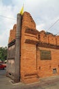 Tha Phae gate in Chiang Mai Royalty Free Stock Photo