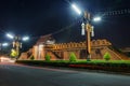 Tha Pratu Thanang Gate of old city in Lamphun,Thailand