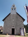 Tha small church in ÃÂ½abljak Royalty Free Stock Photo