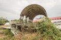 Thai airplane graveyard in Bangkok