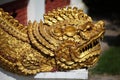 Thai ancient dragon statue