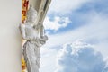 Thai Angel Statues In The Temple