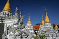 Thai Angel and Stupas