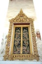 Thai arch entrance to temple Royalty Free Stock Photo