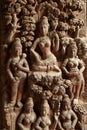 Thai art carving wooden Royalty Free Stock Photo