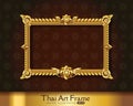 Thai art frame border