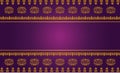 Thai art pattern vector, Asian Background