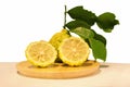 Thai Bergamot is vegetable Royalty Free Stock Photo